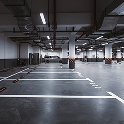 There are three main factors that need to be considered in the design of parking lot line